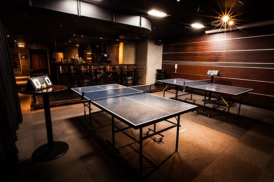 2次会プラン　卓球　飲み放題　2h