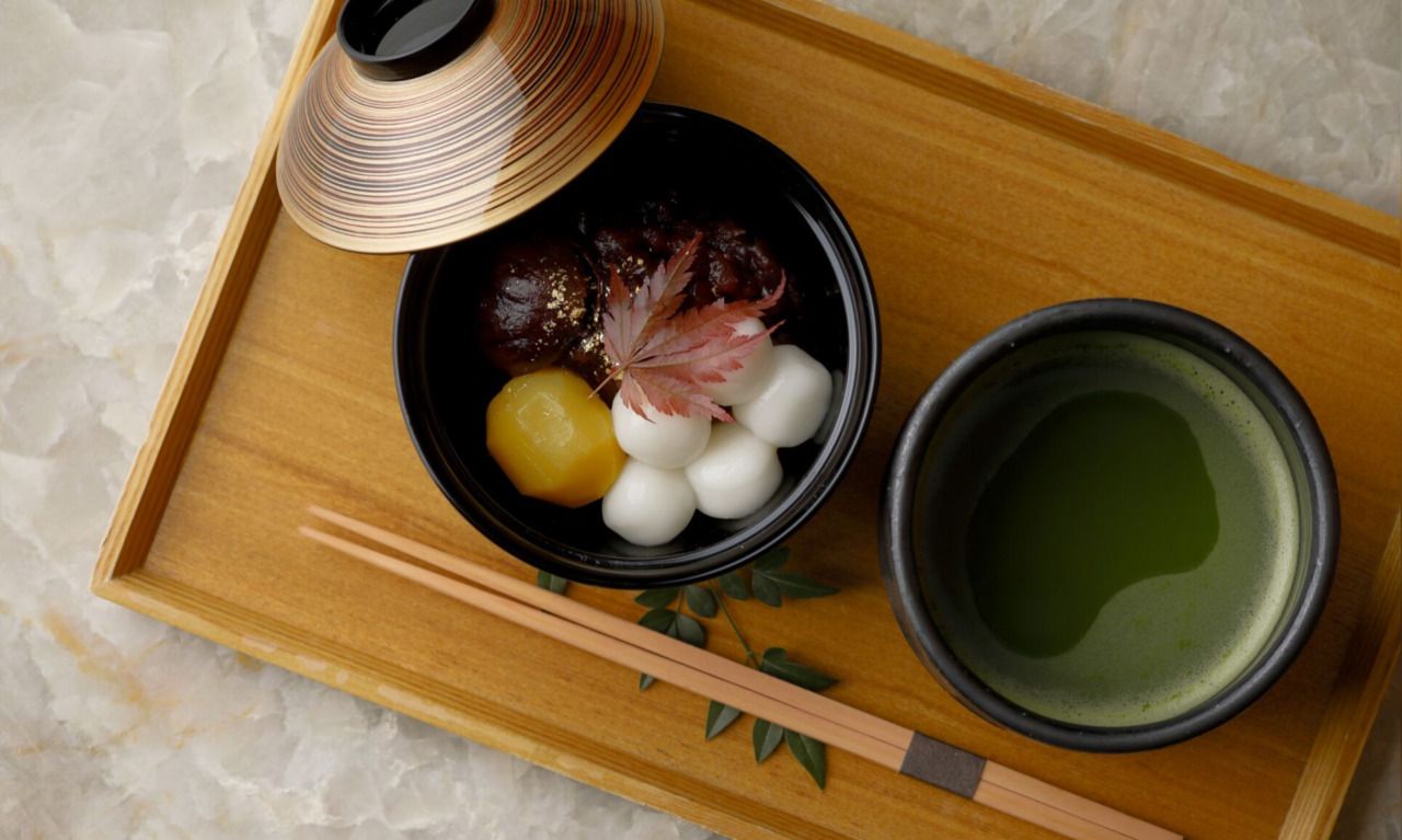 Hojicha Shiatama Zenzai 