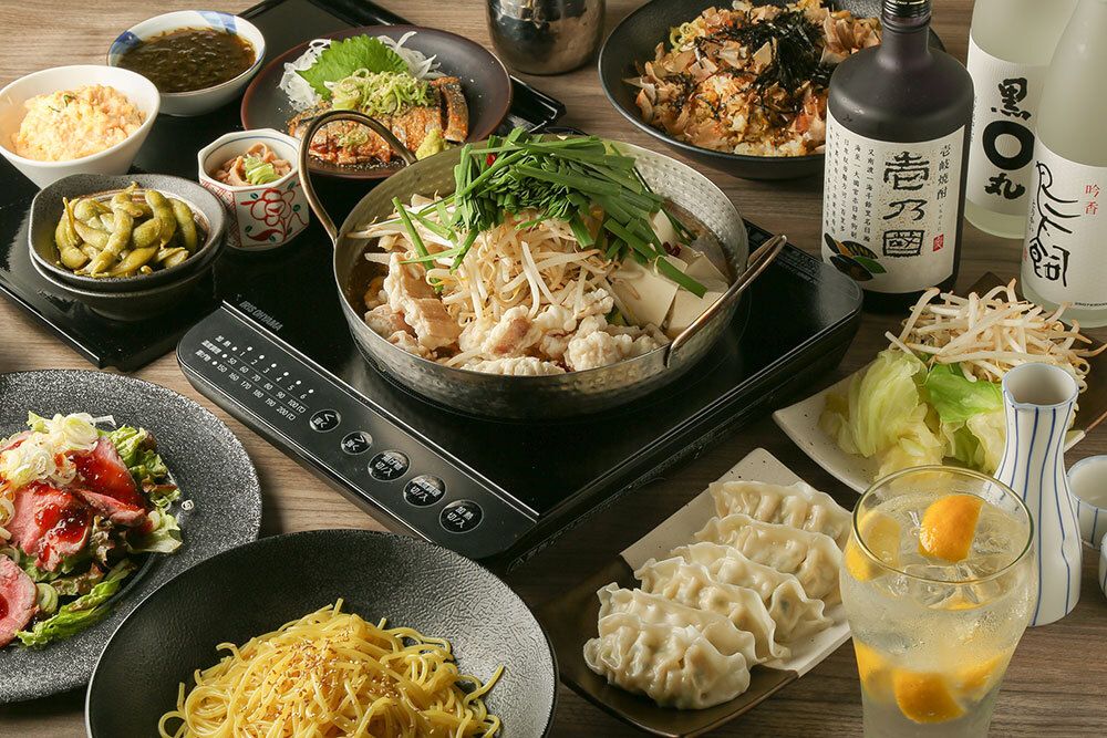 [Premium Course] 《Luxurious banquet! Enjoy motsunabe with specially selected ingredients ★ Premium all-you-can-drink ★ Plan》