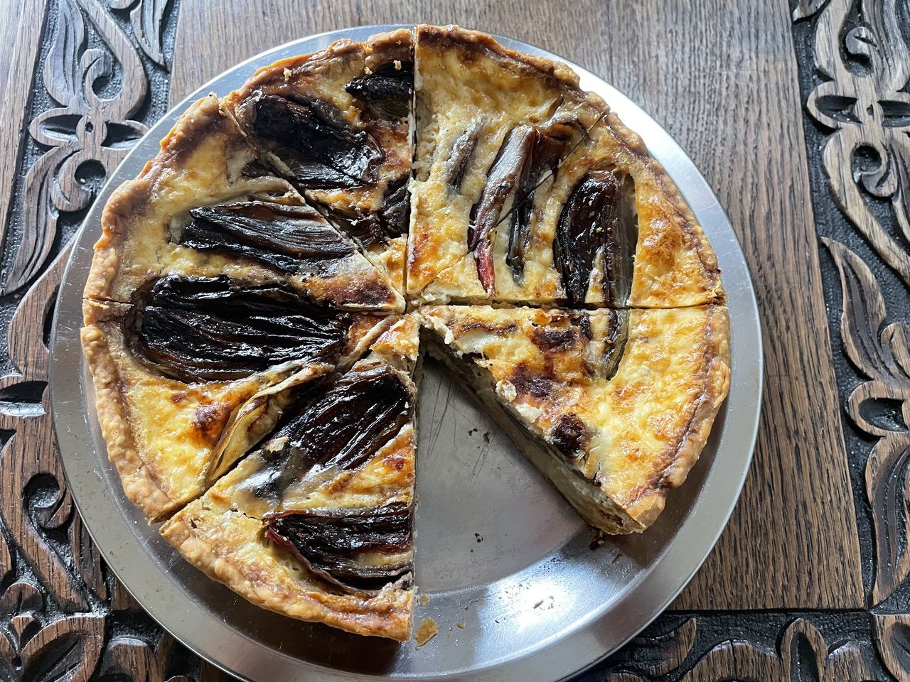 Quiche whole, 8 slices