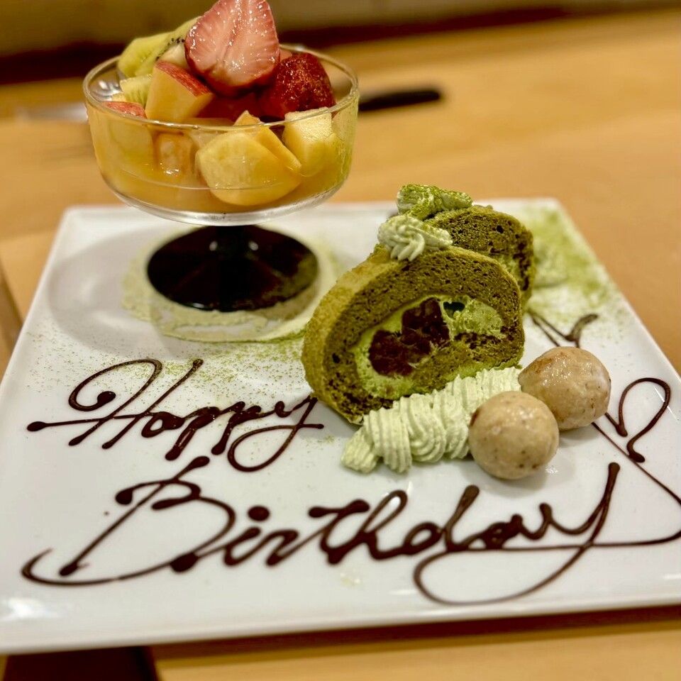 ≪お誕生日・記念日≫バースデーケーキ・デザート盛り合わせ