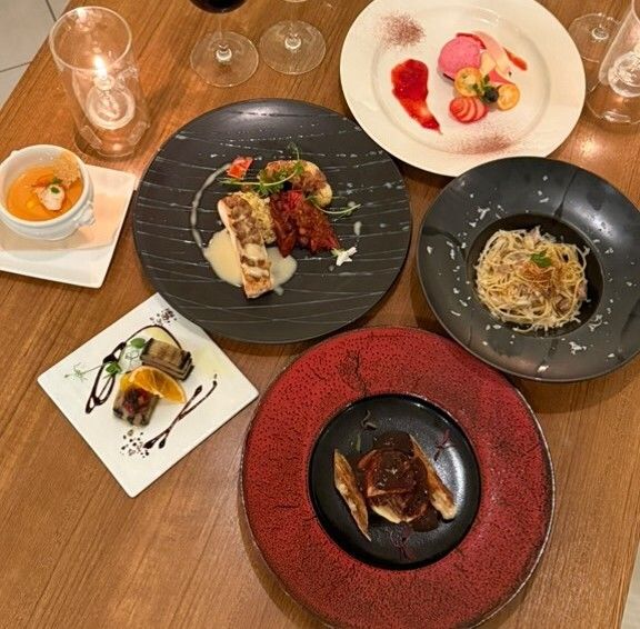 Christmas Course: Christmas-only course using luxuriously selected ingredients & sparkling wine Part 1