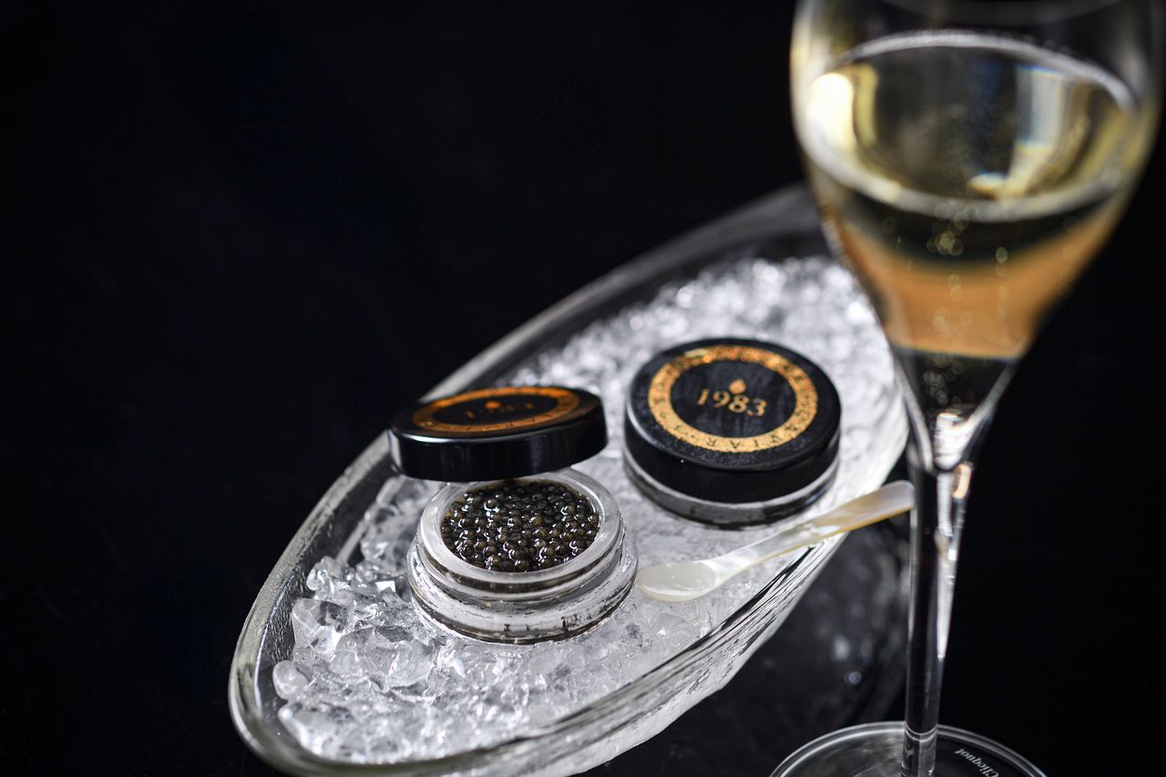 12月2日から【ディナー】薪 ビ ア 2 0 2 5～2026 ほ か ほ か パ ー テ ィ ー   宮崎キャビア1983とシャンパンつきプレミアムプラン　