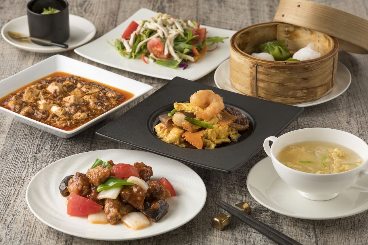 January and February weekdays only [Shirokane Lunch + Choice of 1 Drink] 7 dishes in total including 2 main dishes, dim sum and the popular mapo tofu