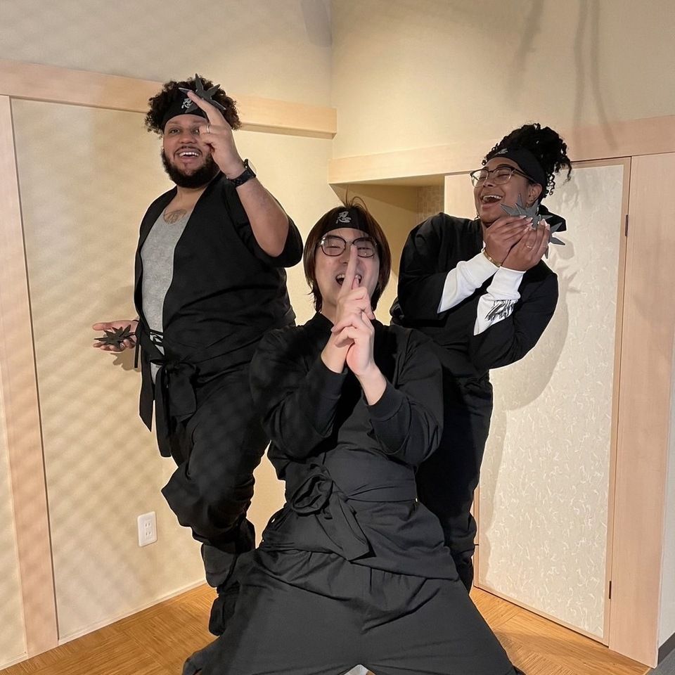 【Adult Rate(over 18 yrs old)】Ninja Training+Ninja Costume Rental+One Drink　N2
