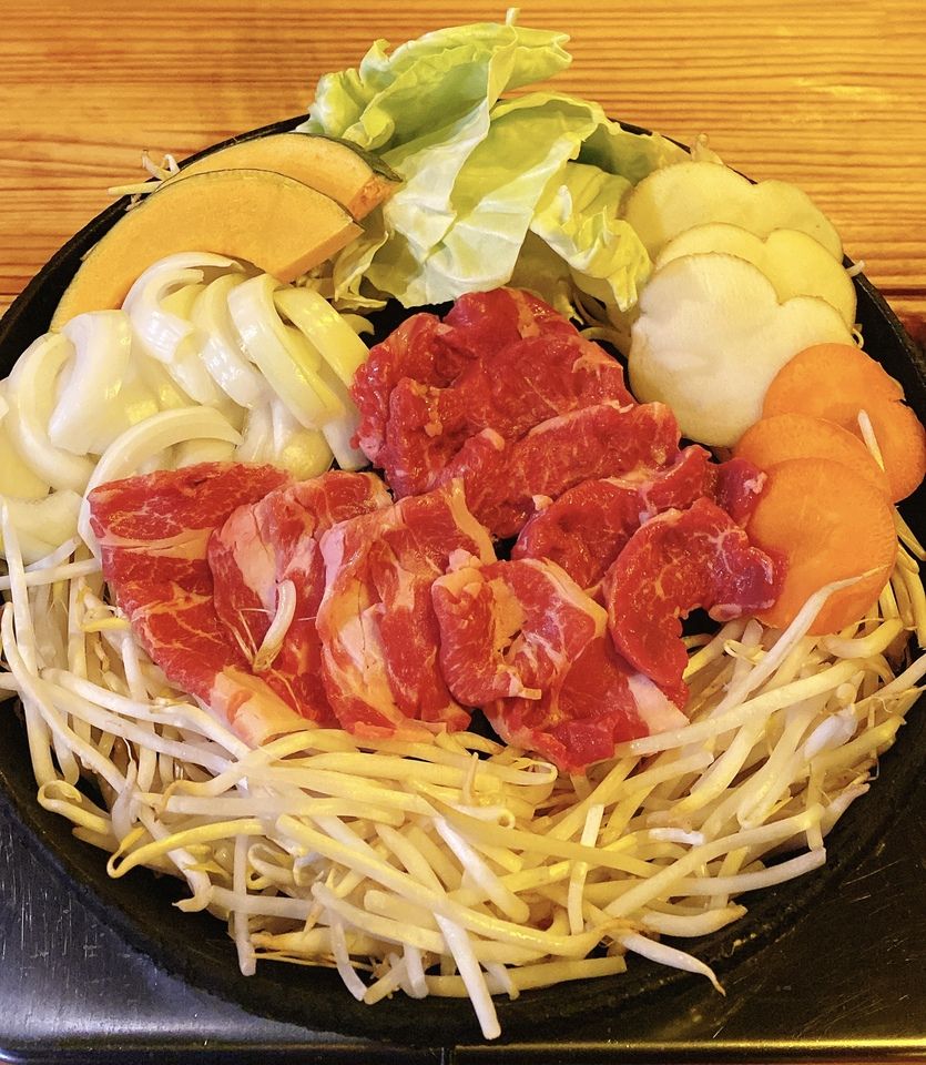 All-you-can-eat Jingisukan(Lamb BBQ)　60min