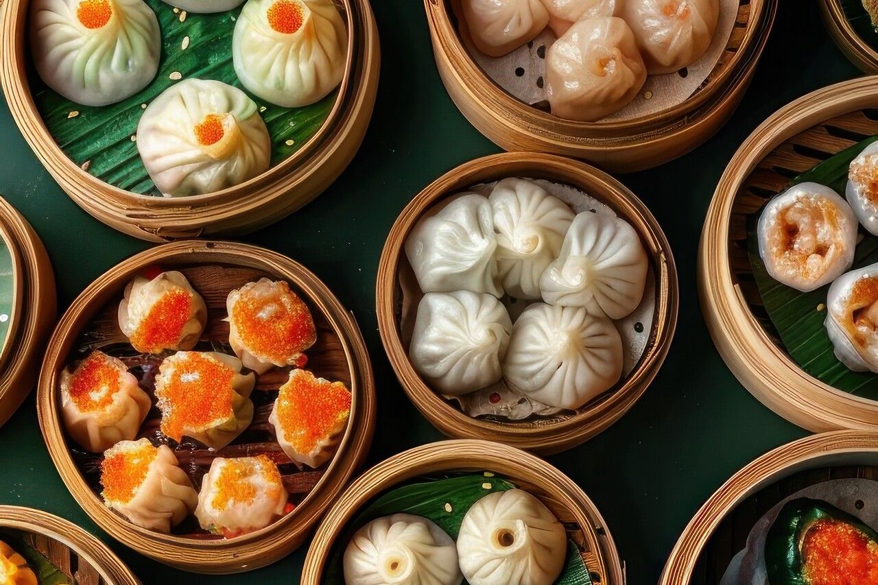 From January 16th (for 3 people or more) 4,500 yen course featuring a tasting comparison of 5 popular dim sum dishes and Chinese cuisine including crab and shrimp (all-you-can-drink included)