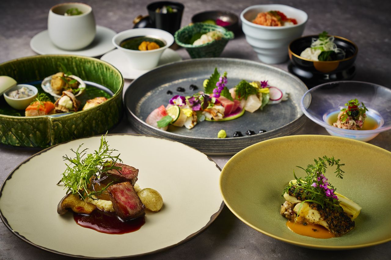 From January 1st: Dinner 12,800 yen course at Kinjo