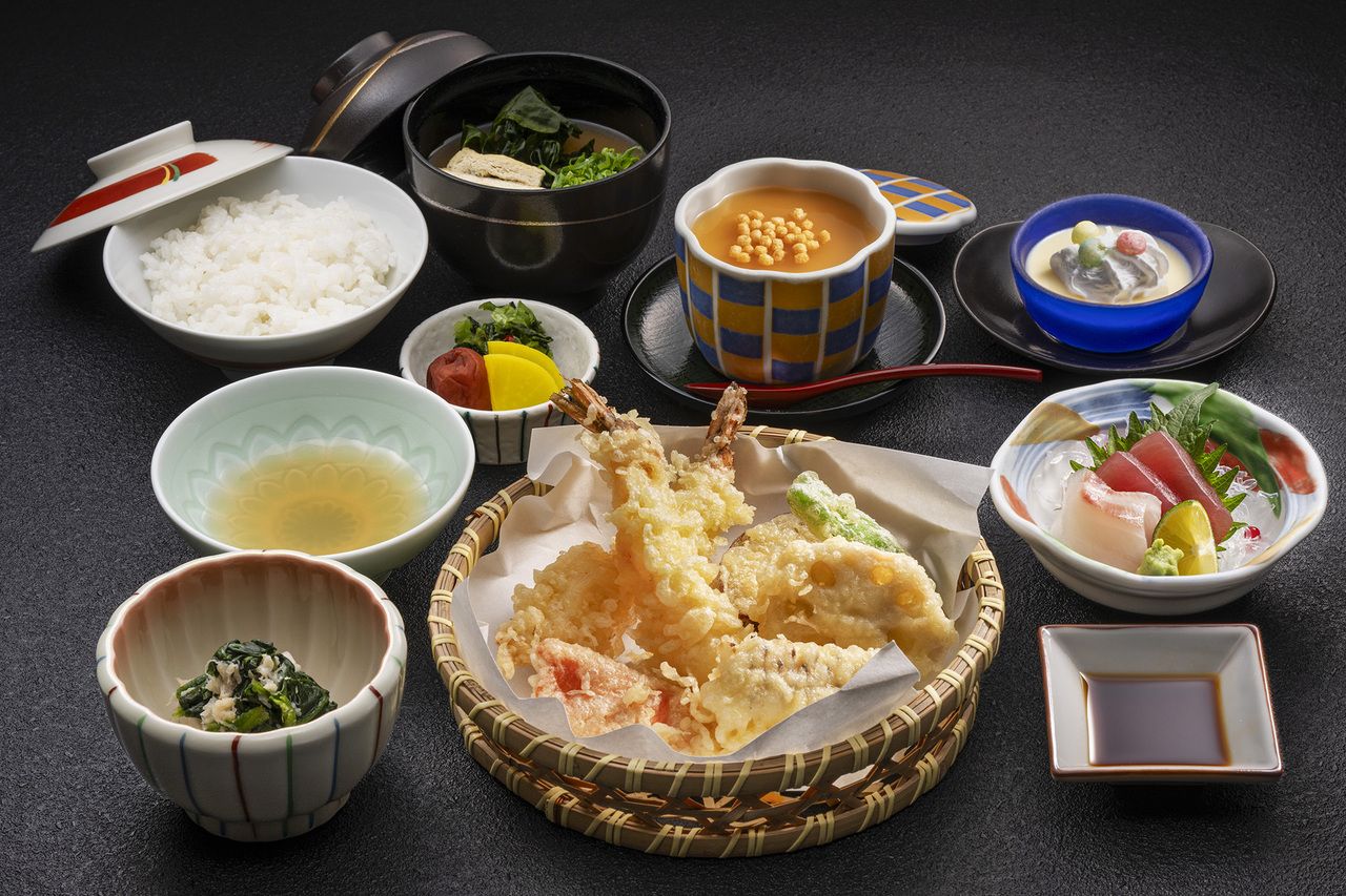 Tempura set meal