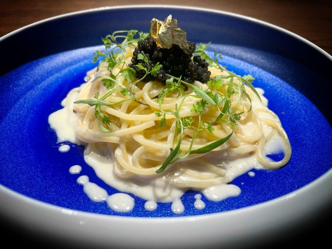 [7/30 Thu & 7/31 Fri Only: 10% OFF] Course featuring Osetra caviar pasta