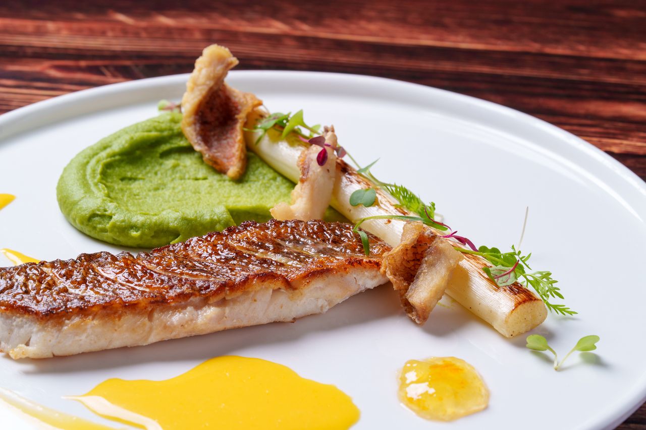 "Fish Dish"  with all you can drink beverages