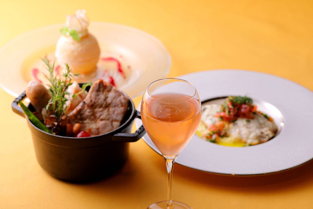 [Lunch] Chef's Lunch + Toast with Rose Sparkling Wine