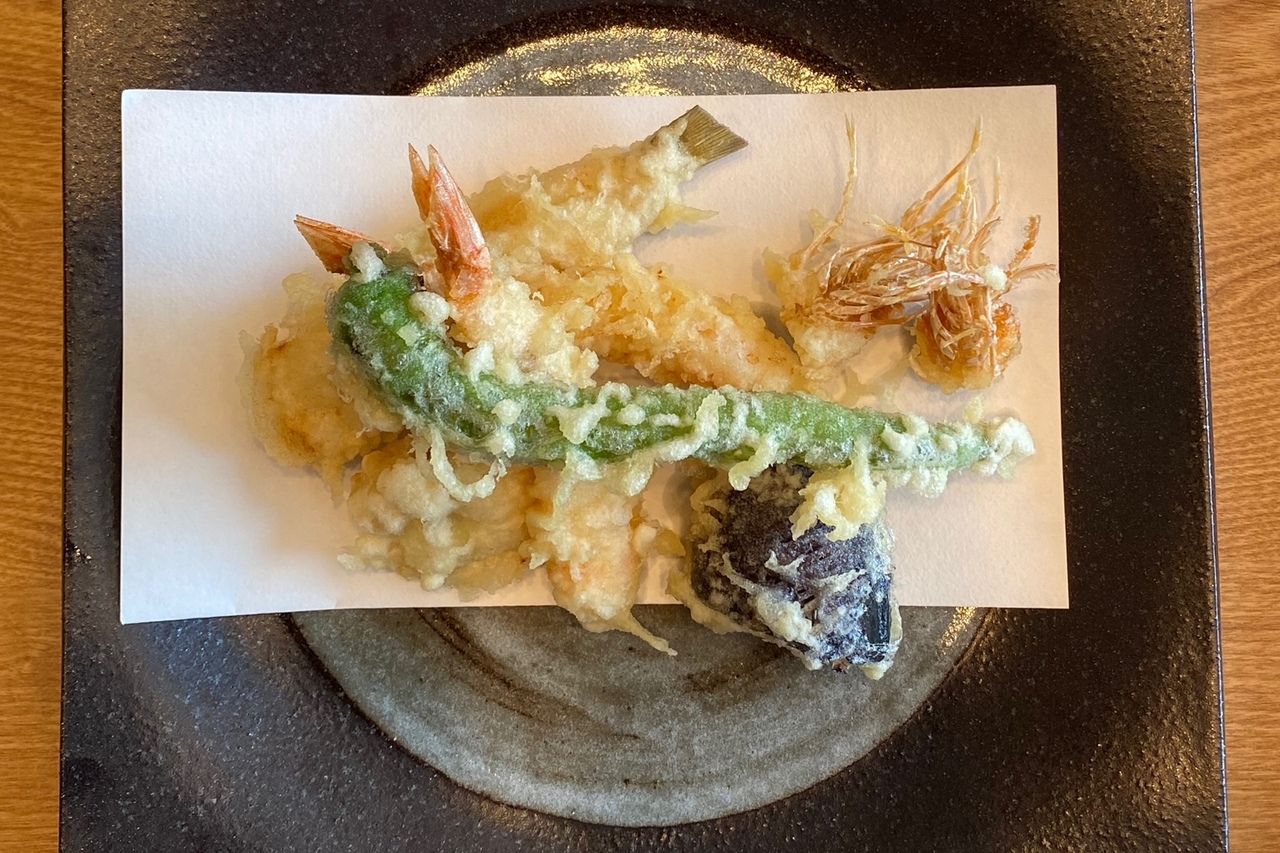天婦羅ランチ