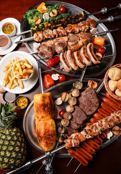 ★OPEN特別価格【月-木ディナー限定】【2H食べ放題】クラフトビール3種飲放題付！20種シュラスコ＆サラダ＆カレー…7,000yen⇒5,600yen 2名様～