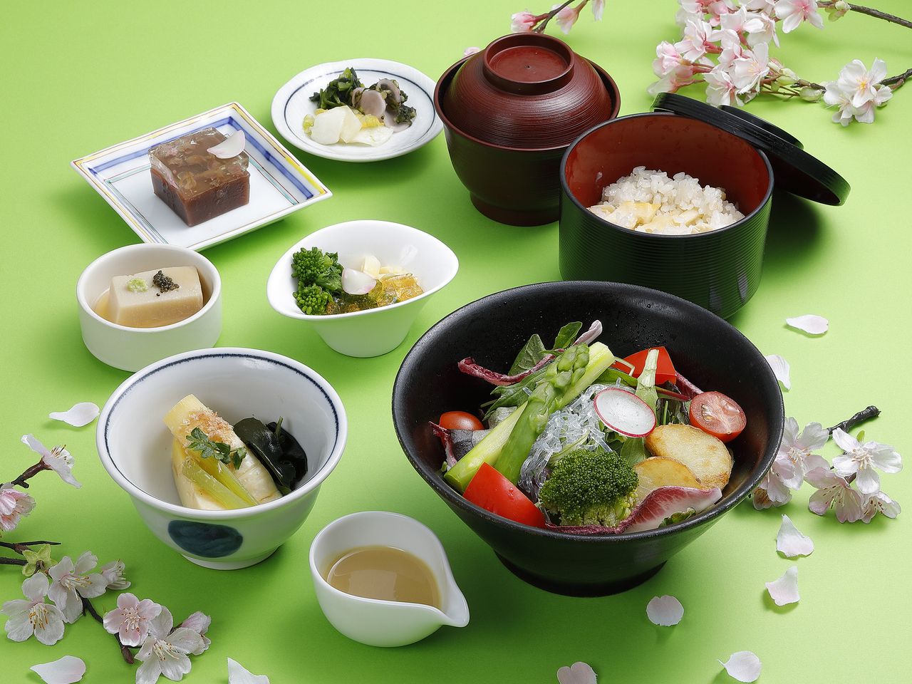 "One soup and three side dishes"