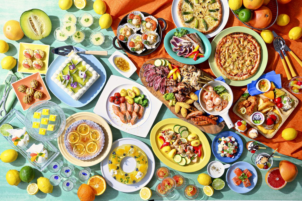 [May 15th - July 16th] Early Summer Grill Dinner & Citrus Sweets Buffet (Adults)
