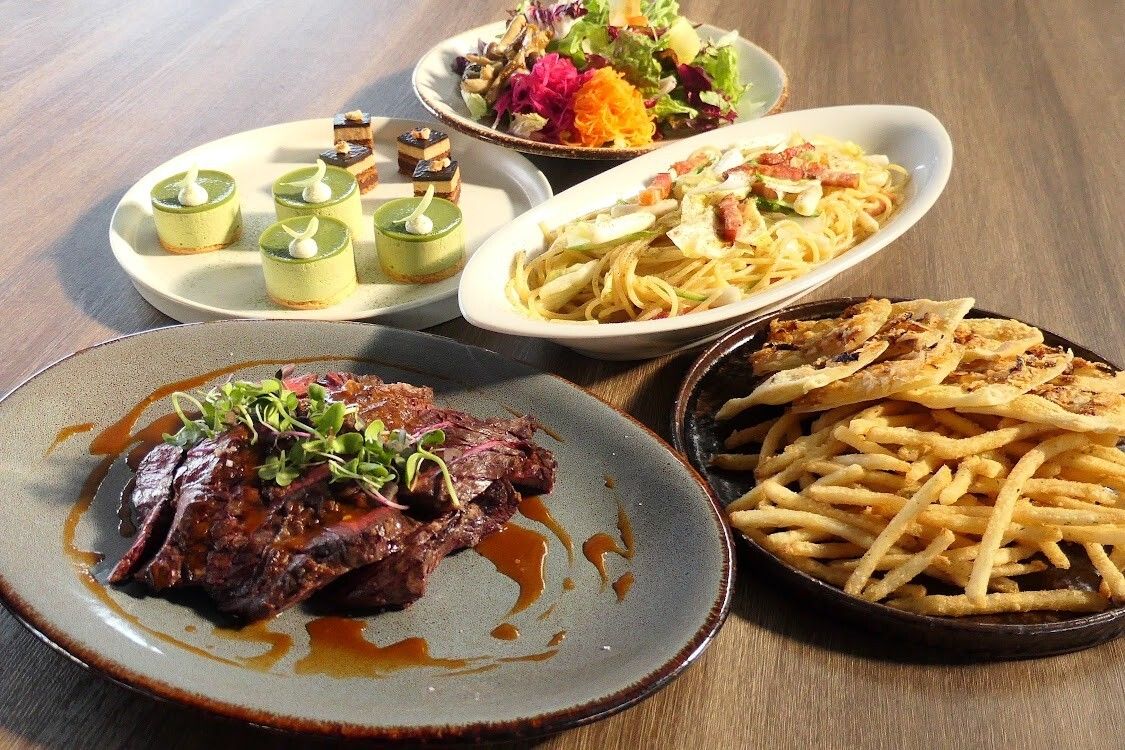 大皿シェアPLAN　海辺の特等席で愉しむ、大人のパーティープラン