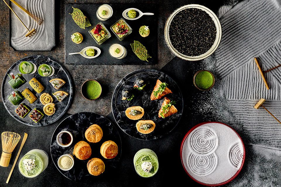 【5/1～6/30】＜平日2部14:00入店＞WEB特別価格！ストリームアフタヌーンティー～GREEN MEETS SESAMI～