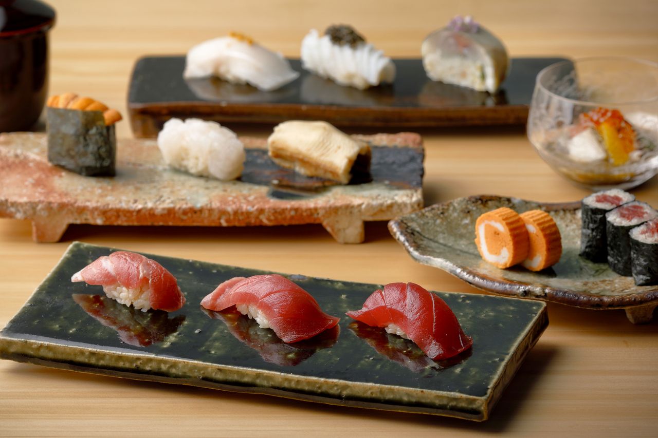 寿司ランチコース「上弦」