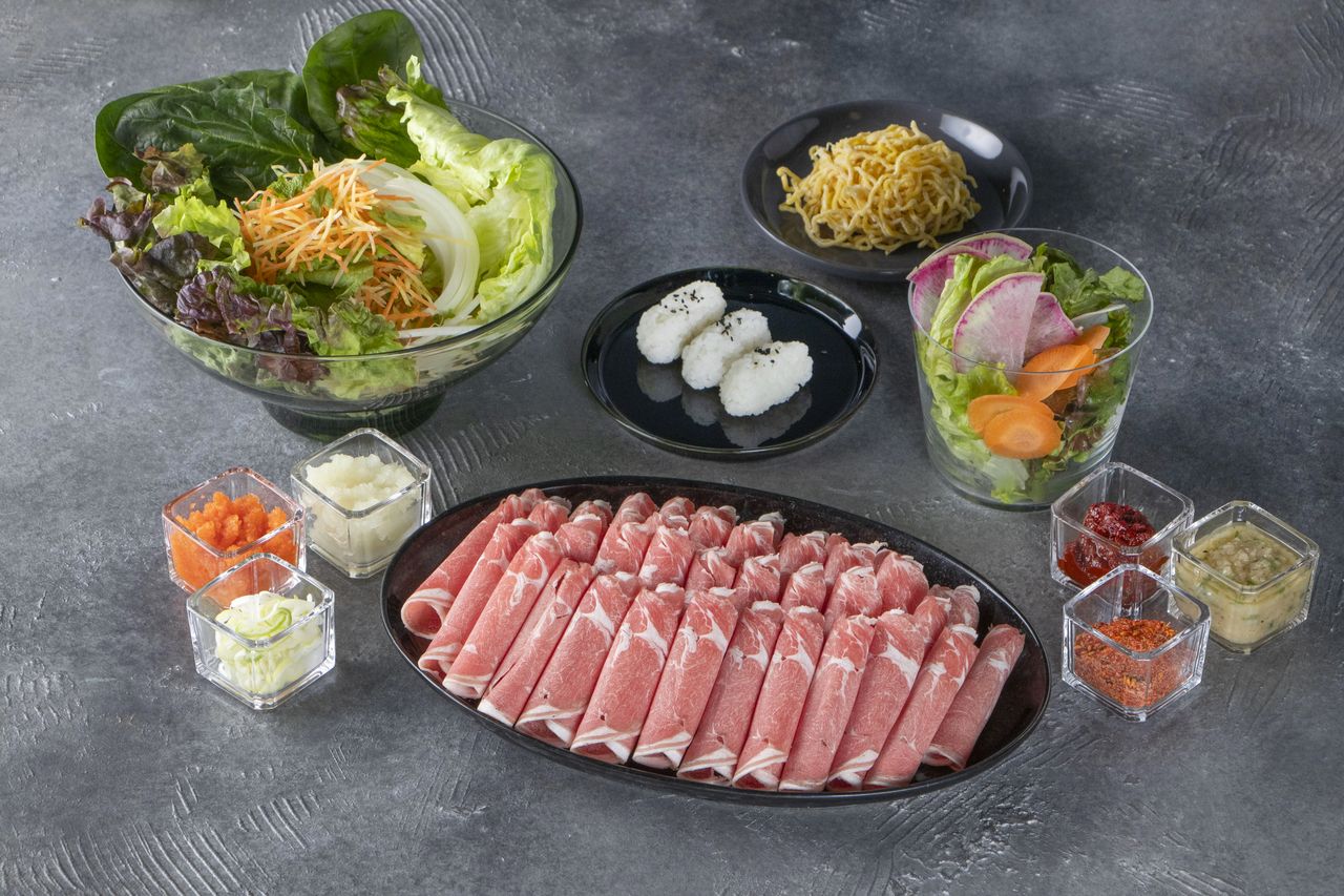 Ginjo Lamb Shabu-Shabu Course