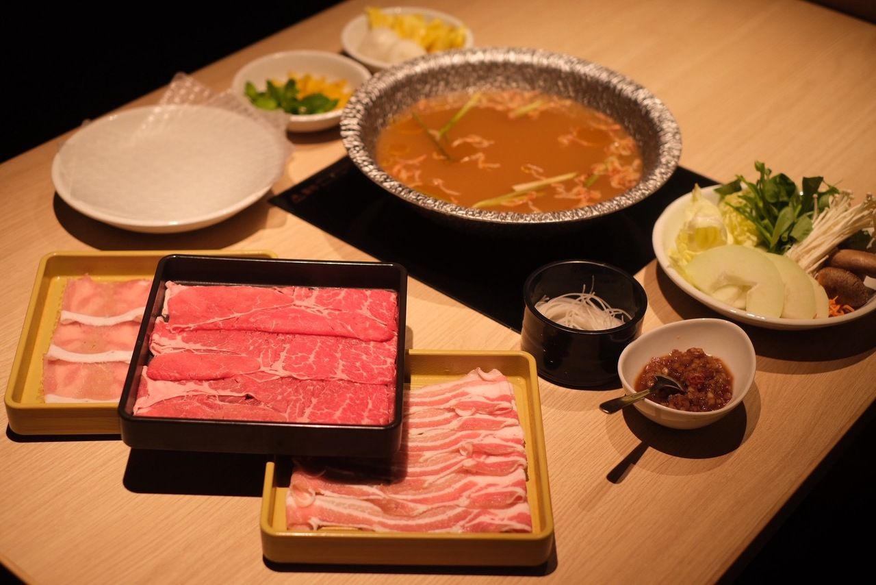 【春季限定】鹽酥蝦湯涮涮鍋