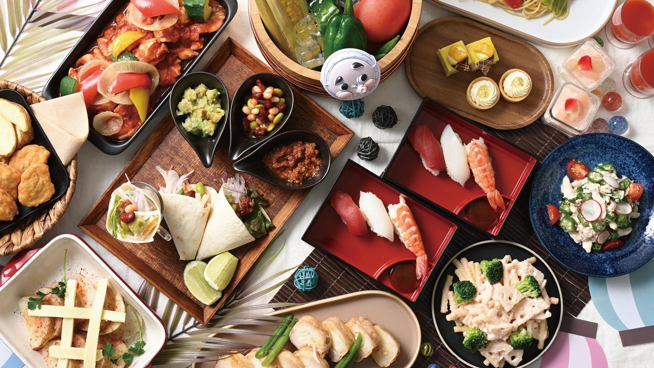 夏季午餐自助餐