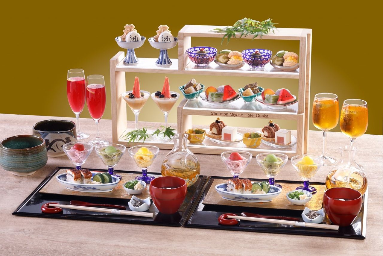 【限量供应】夜间日式甜点～日式下午茶～<仅限工作日>（7月1日至8月31日）