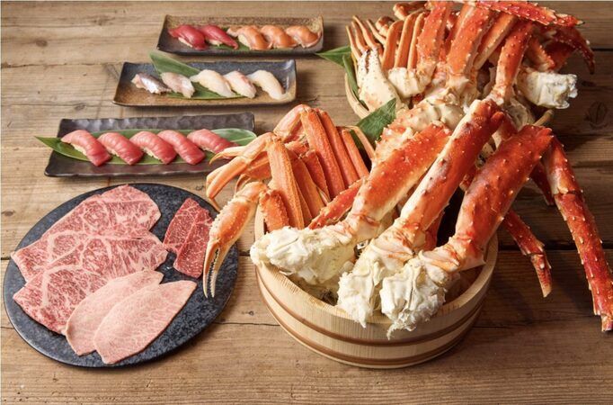 ★Limited to advance reservations! ★[Includes 1 Mega King Crab] All-you-can-eat and drink course with 4L size genuine snow crab! <74 items in total> 18,480 (tax included) → 16,480 (tax included)