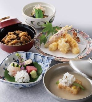 7月の季節御膳「鱧御膳」