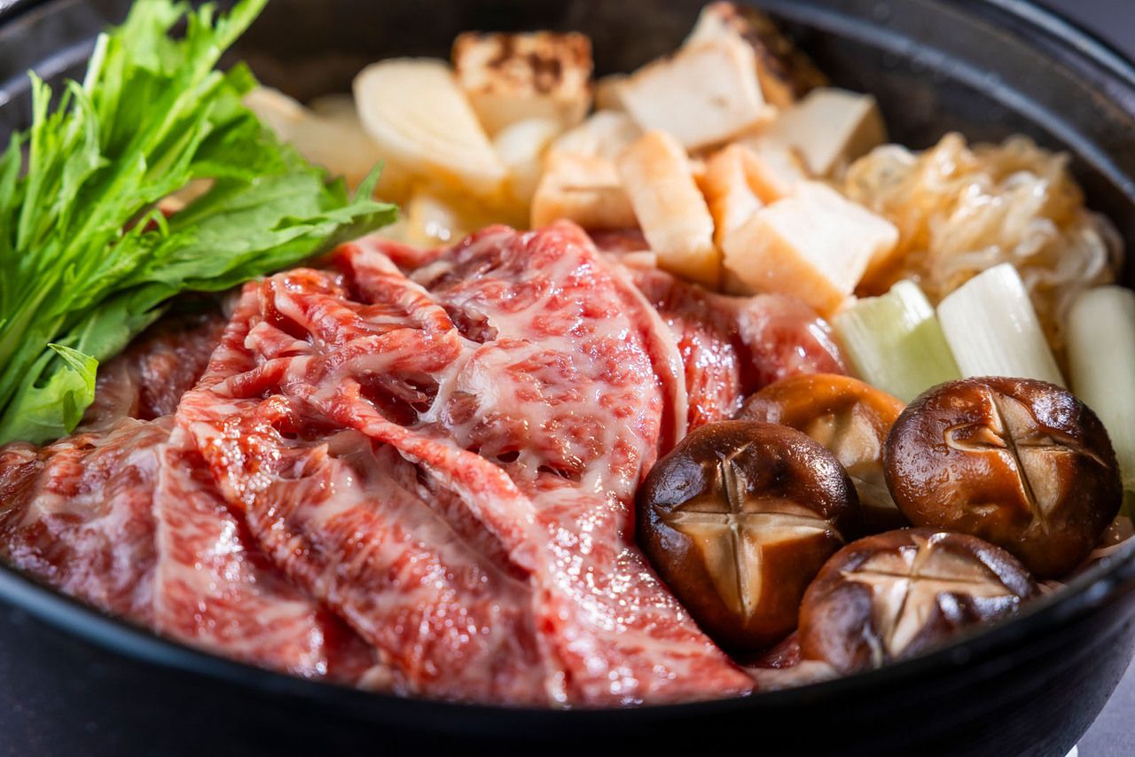 Shimomura Wagyu Sukiyaki or Shabu-Shabu Set (160g)