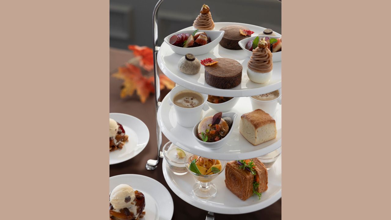 [September 1–October 30] Afternoon Tea “Autumn Hunt” – 3-hour unassigned seating plan [Weekdays]
