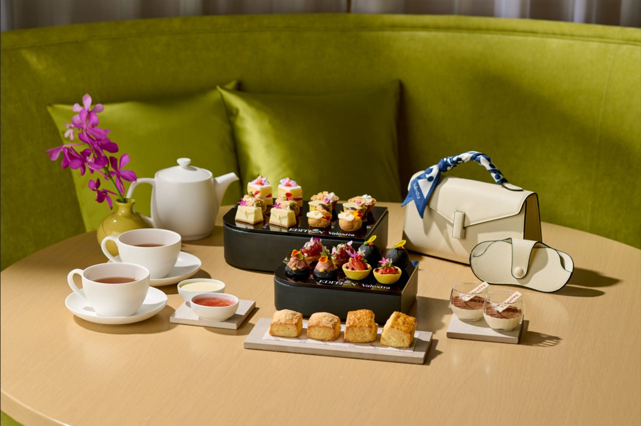 Valextra Afternoon Tea & Special Scone
