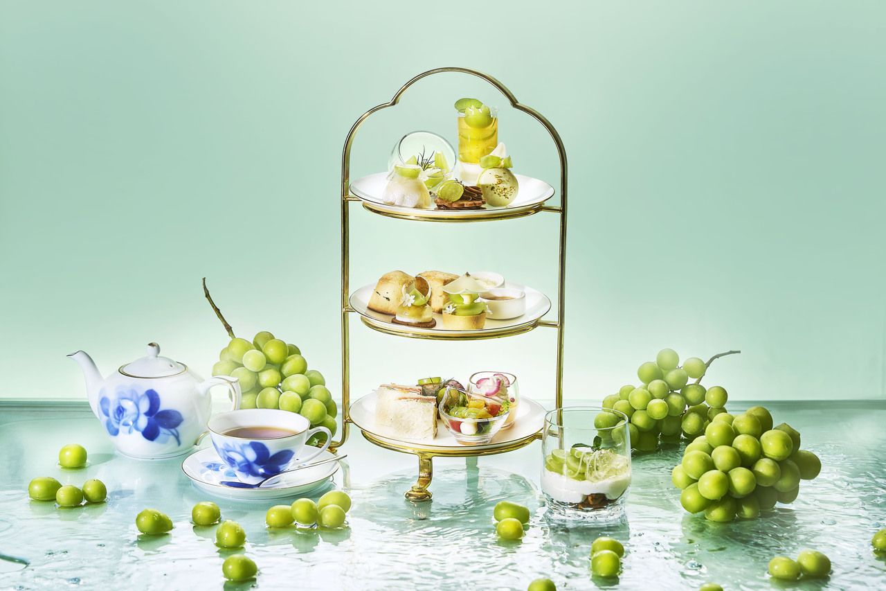 【附贈烘焙點心禮品】AFTERNOON TEA ---陽光麝香葡萄下午茶（9/1～9/30）---