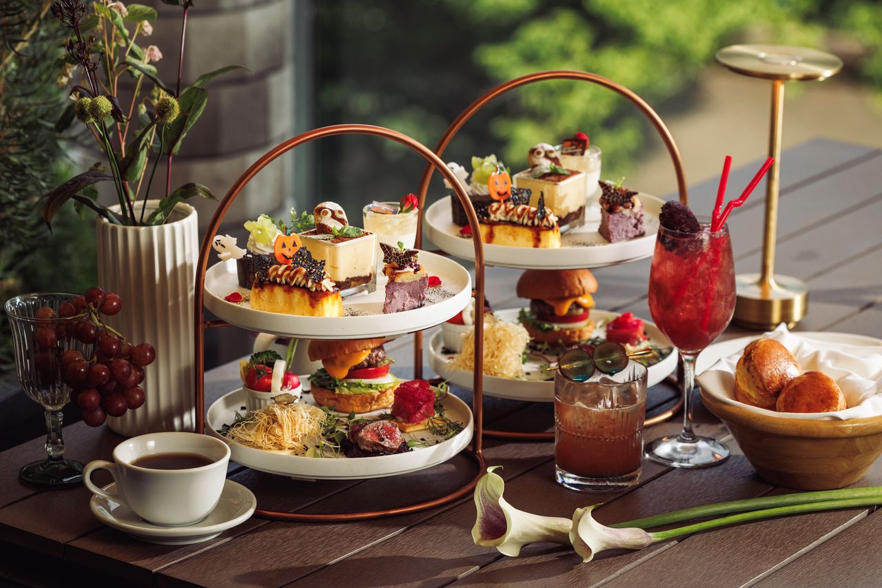 【Terrace/Weekdays】Halloween Afternoon Tea (9/14–10/31)