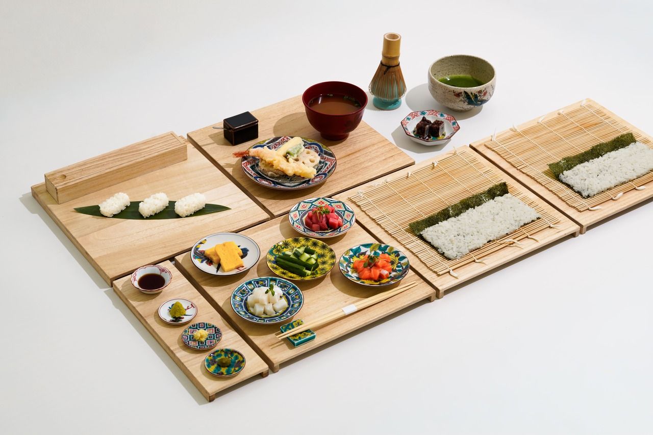 Coil Okamochi Set [Sea, Tea & Gold]