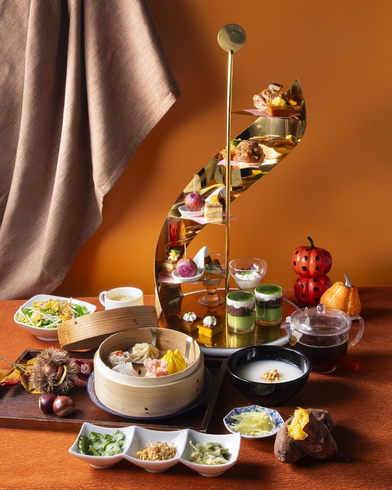 秋の味覚を楽しむアフタヌーンティー付きランチコース「楊貴妃-YOHKIHI-」2,780円土日祝+100円