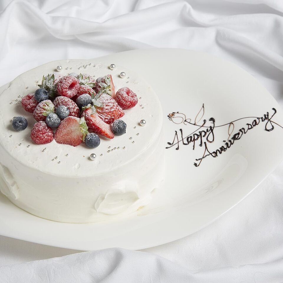 苺のデコレーションケーキ 5号