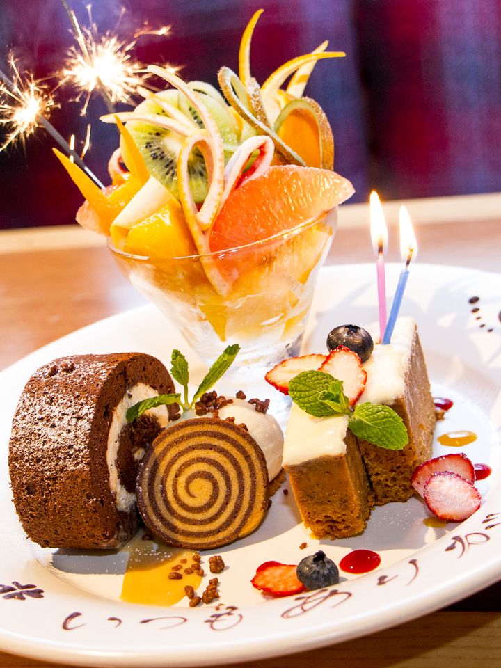 Dessert plate large size