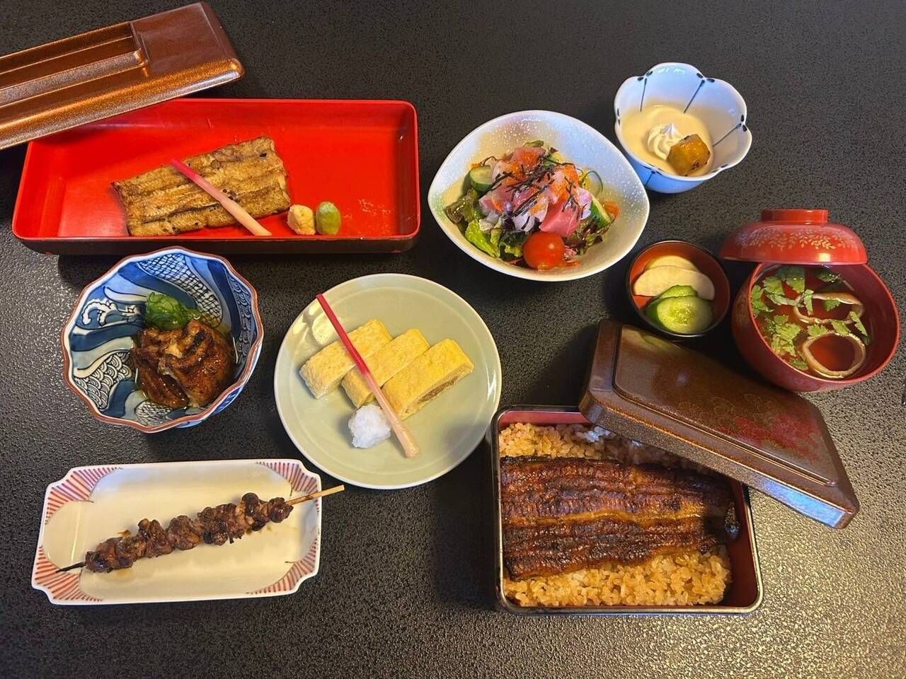 うなぎづくし