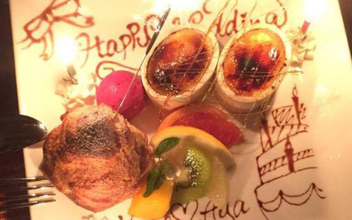 デザート盛り合わせプレート