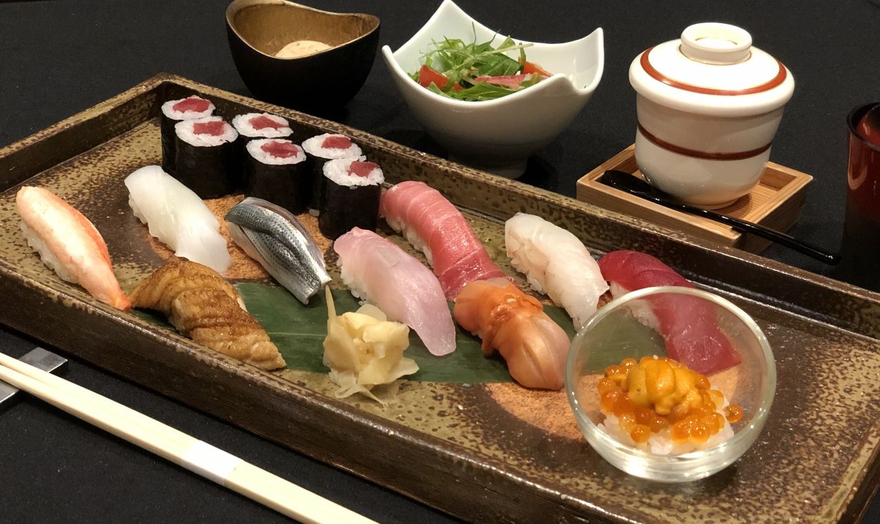 江戸前握り　お1人様￥9,000