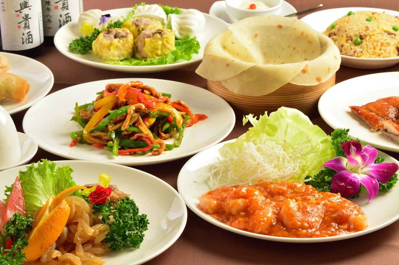 [Food only 3,000 yen] Three types of appetizers, stir-fried pork, mapo tofu, and other classic dishes (7 dishes in total) [Jasmine]