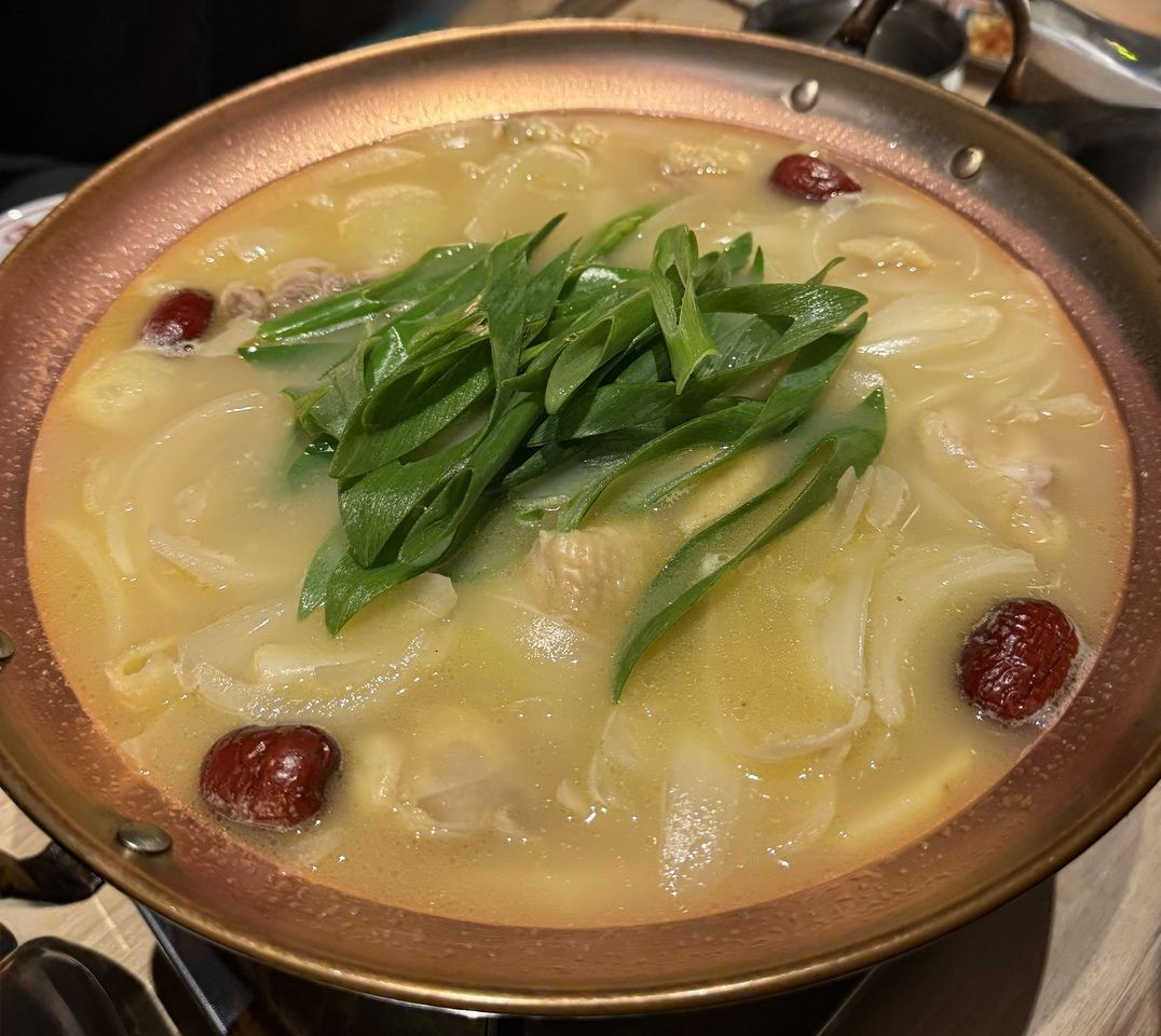 화이트 냄비 코스