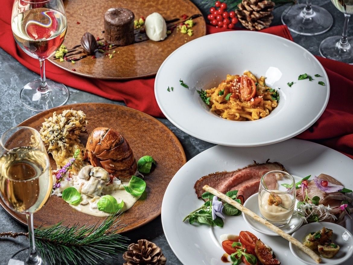 ￥10000 Christmas Dinner Course