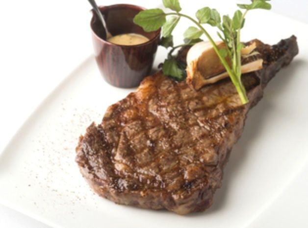 CHOICE OF 2 STARTERS + RIBEYE STEAK 350G LUNCH SET
