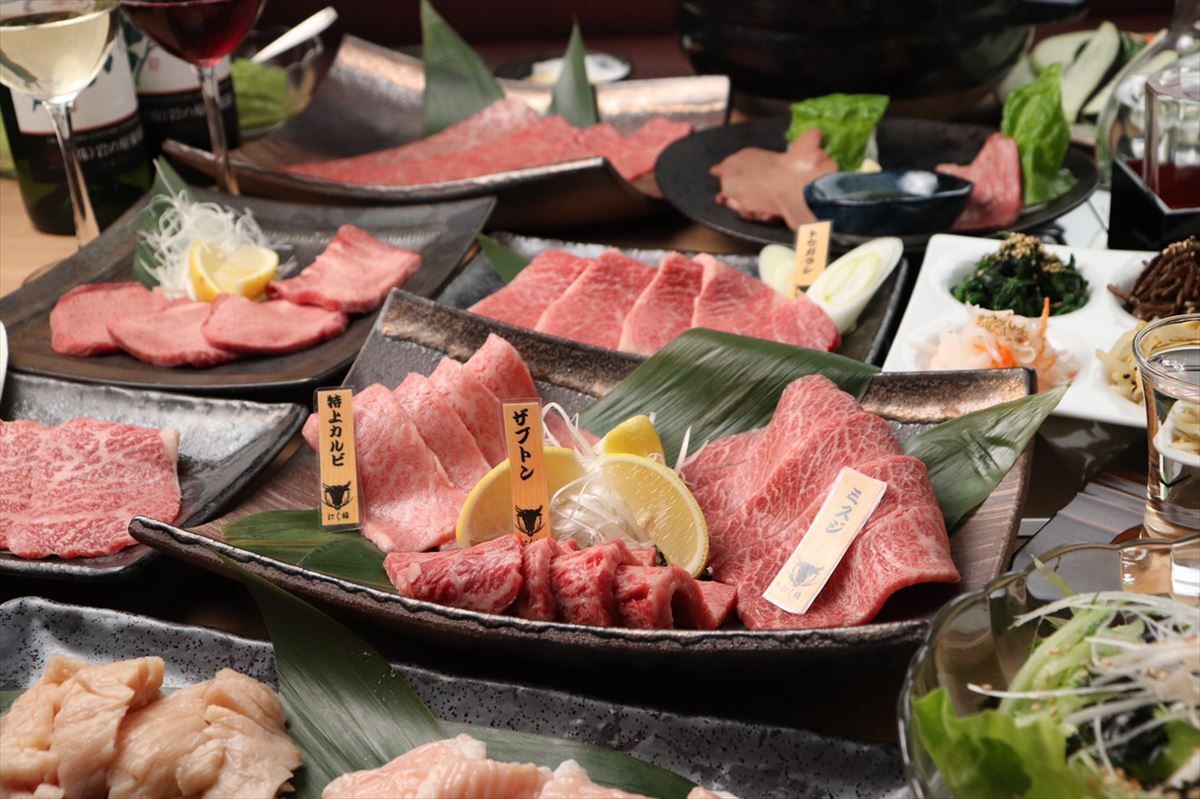 【「彩」コース】◆2時間制　雪むろ芳醇和牛や肉寿司、ユッケなど◆