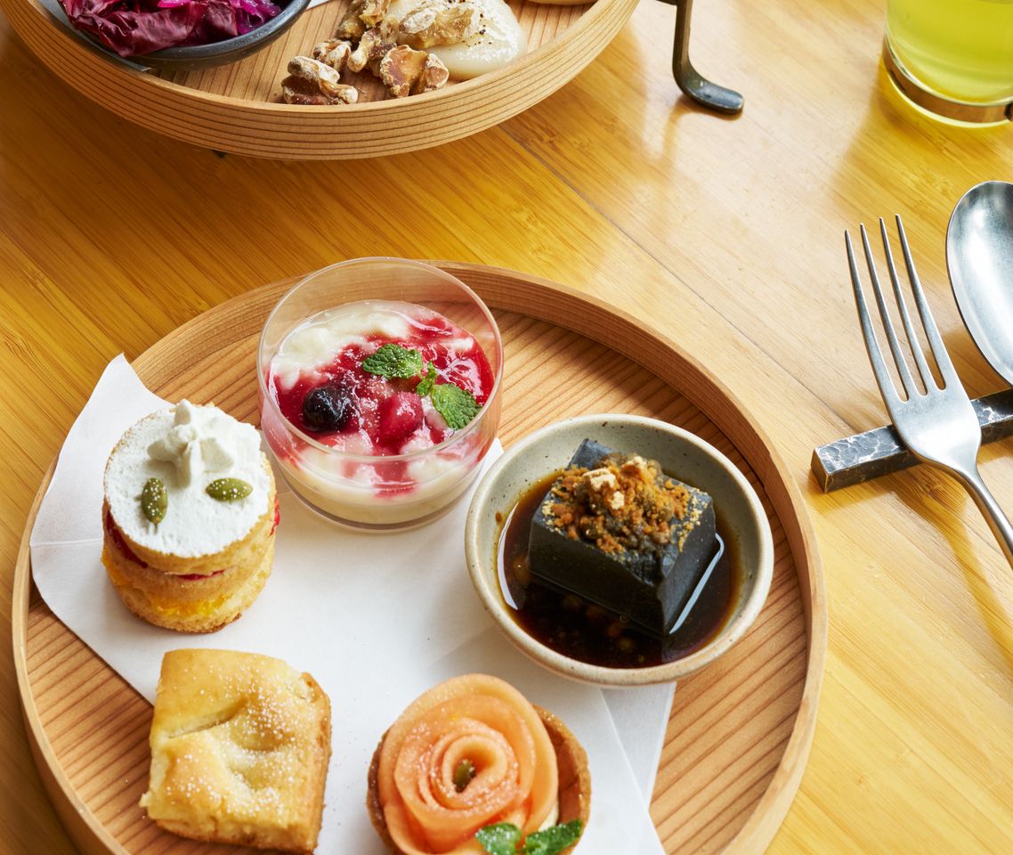 ヴィーガンアフタヌーンティー【２POT付】