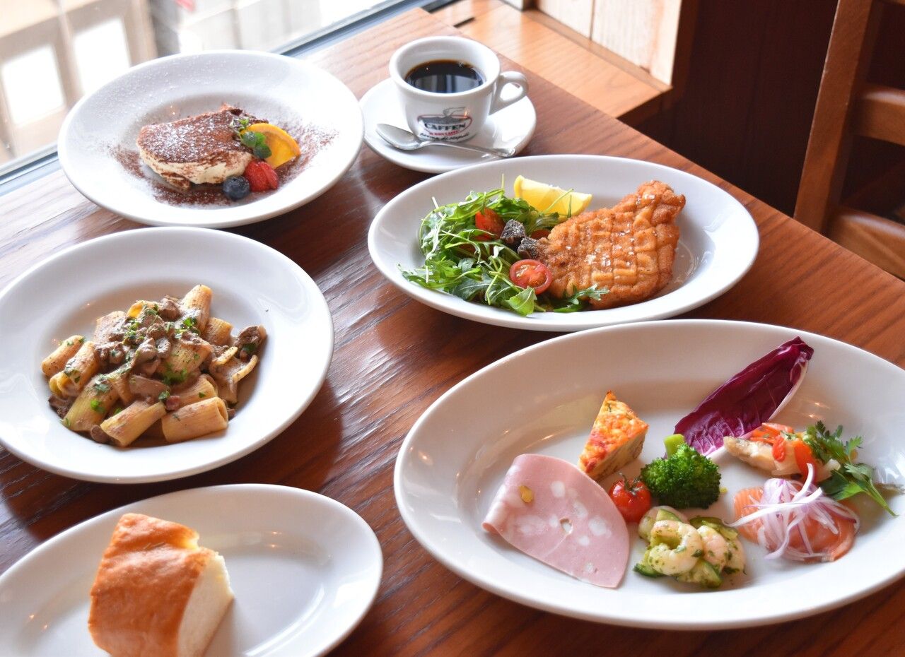 [VENEZIA CORSO] Share-style large plate course with plenty of options for pasta and main course (6 dishes, 14 dishes in total)