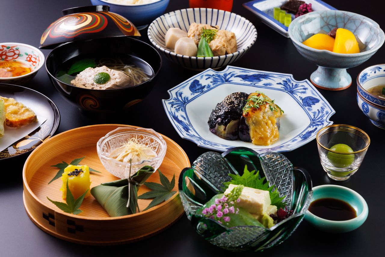 Vegan "OMAKASE" Kaiseki Cuisine 22,000JPY
