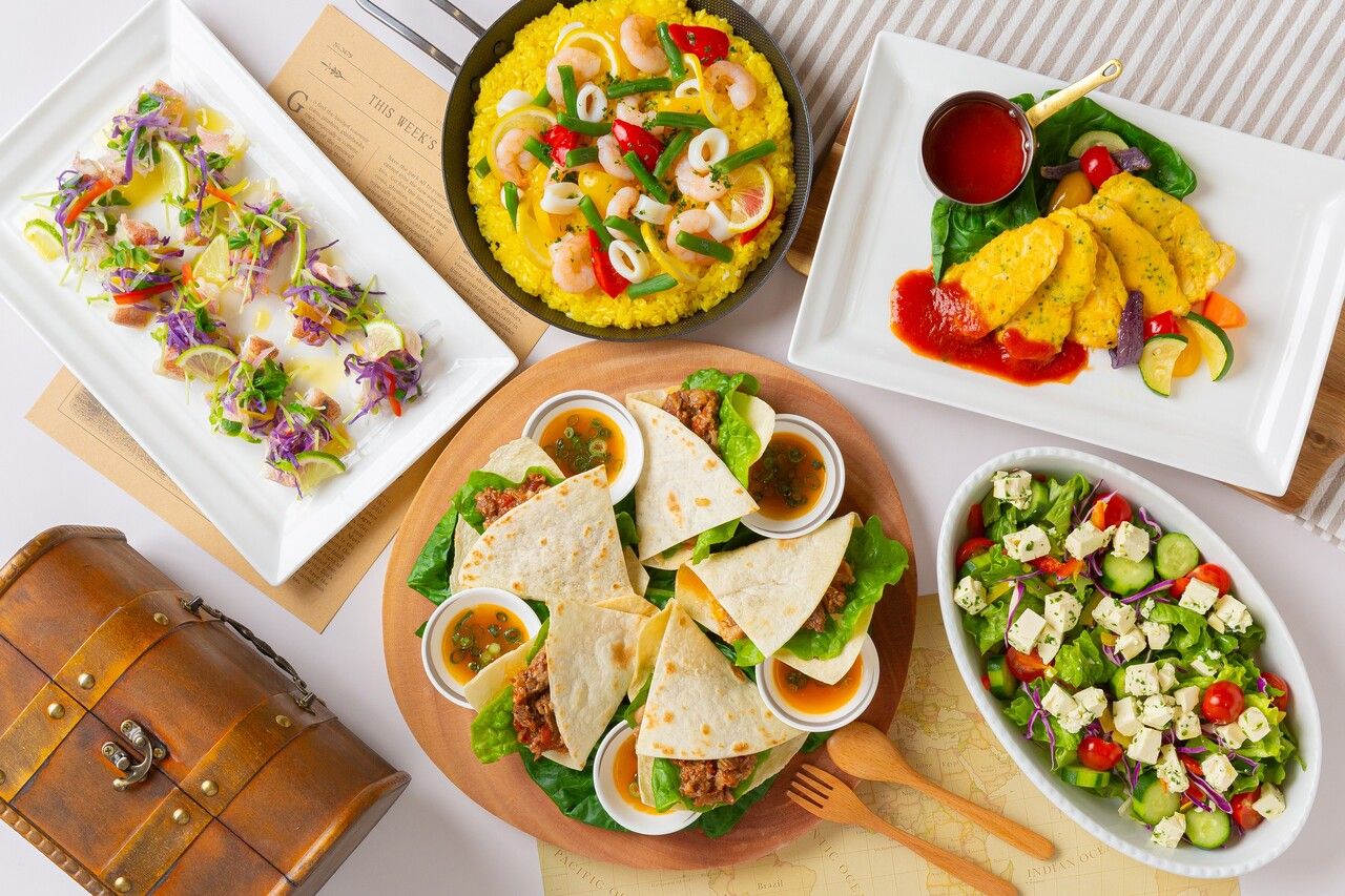 World Gourmet Lunch Buffet [May 7th - May 31st] For toddlers (ages 4 and up, preschool age)
